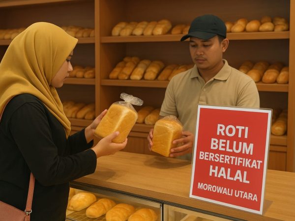 Roti Tidak Miliki Sertifikat Halal di Pasarkan di Morut